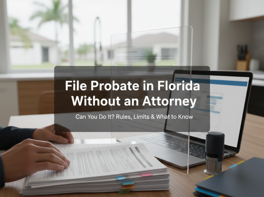 Can You File Probate in Florida Without an Attorney