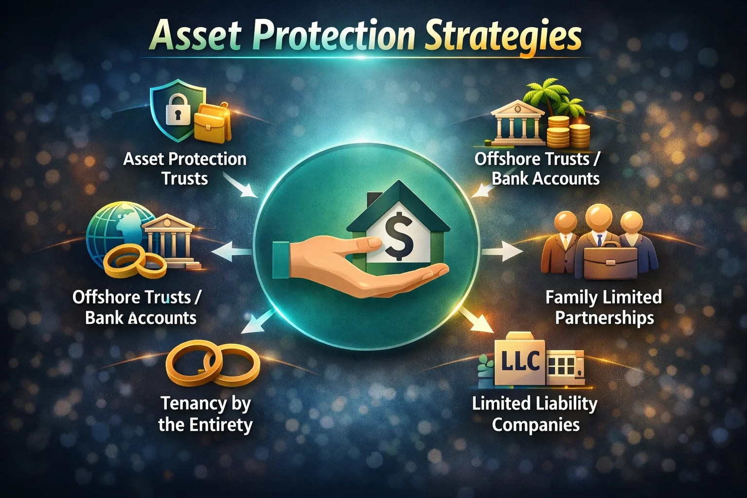 6 different approaches to Asset Protection strategies