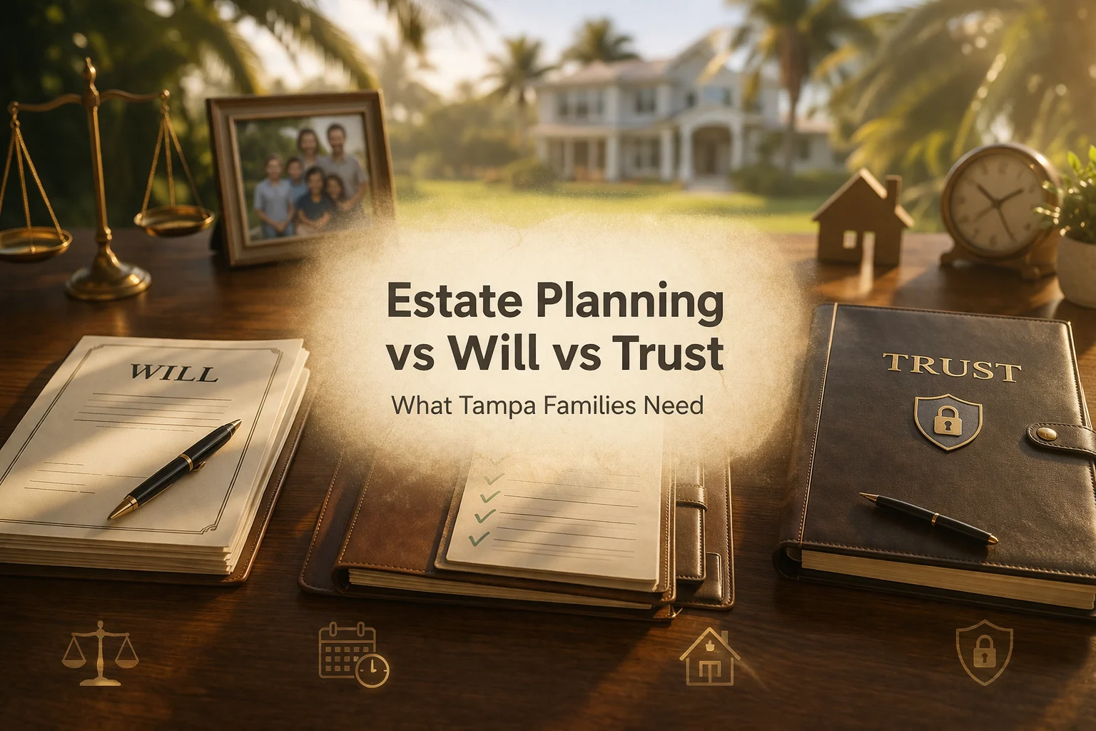 Estate Planning vs Will vs Trust: What Tampa Families Need